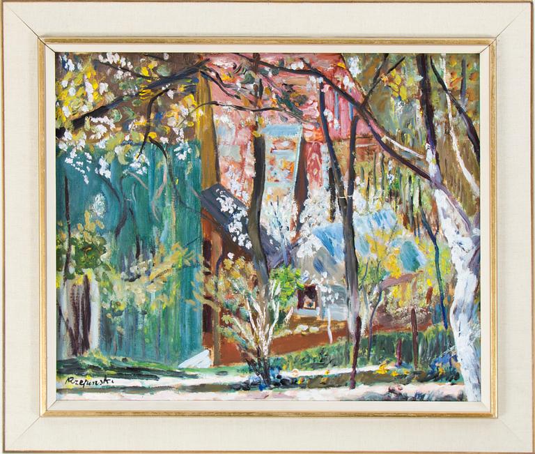 Oil on canvas. Signed.