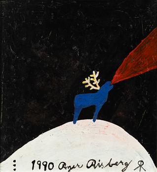 Roger Risberg, "Julafton", diptych.