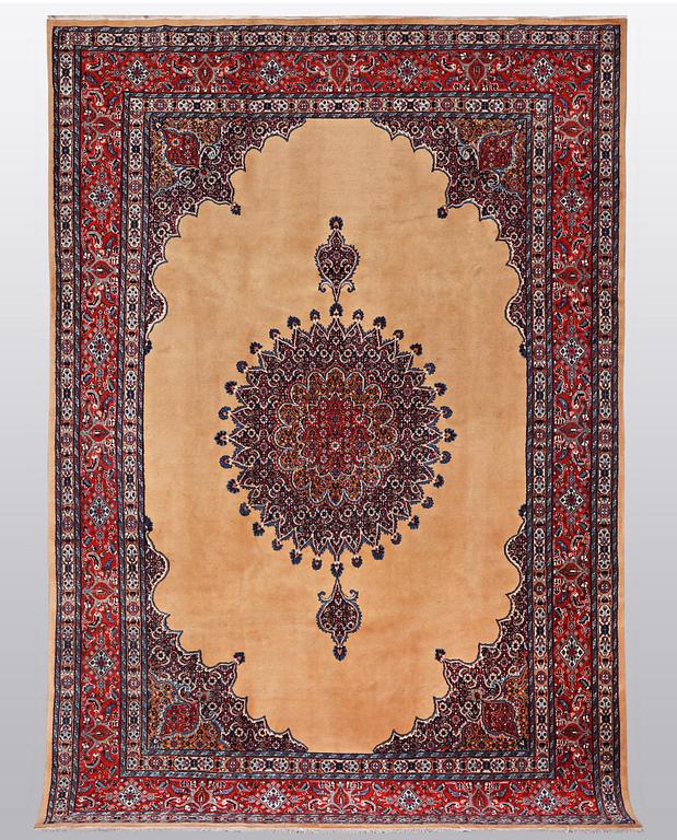 A carpet, Moud, ca 327 x 215 cm.