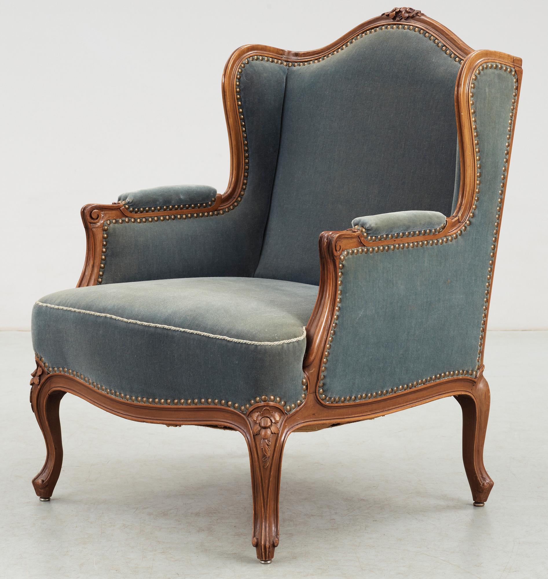 BERGERE, rokoko stil, 18/1900-tal.