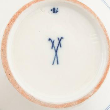 Service 21 pcs Meissen porcelain, first half of the 20th century.
