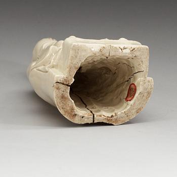 GUDOM, Blanc de Chine. Qing dynastin, 1600-tal.