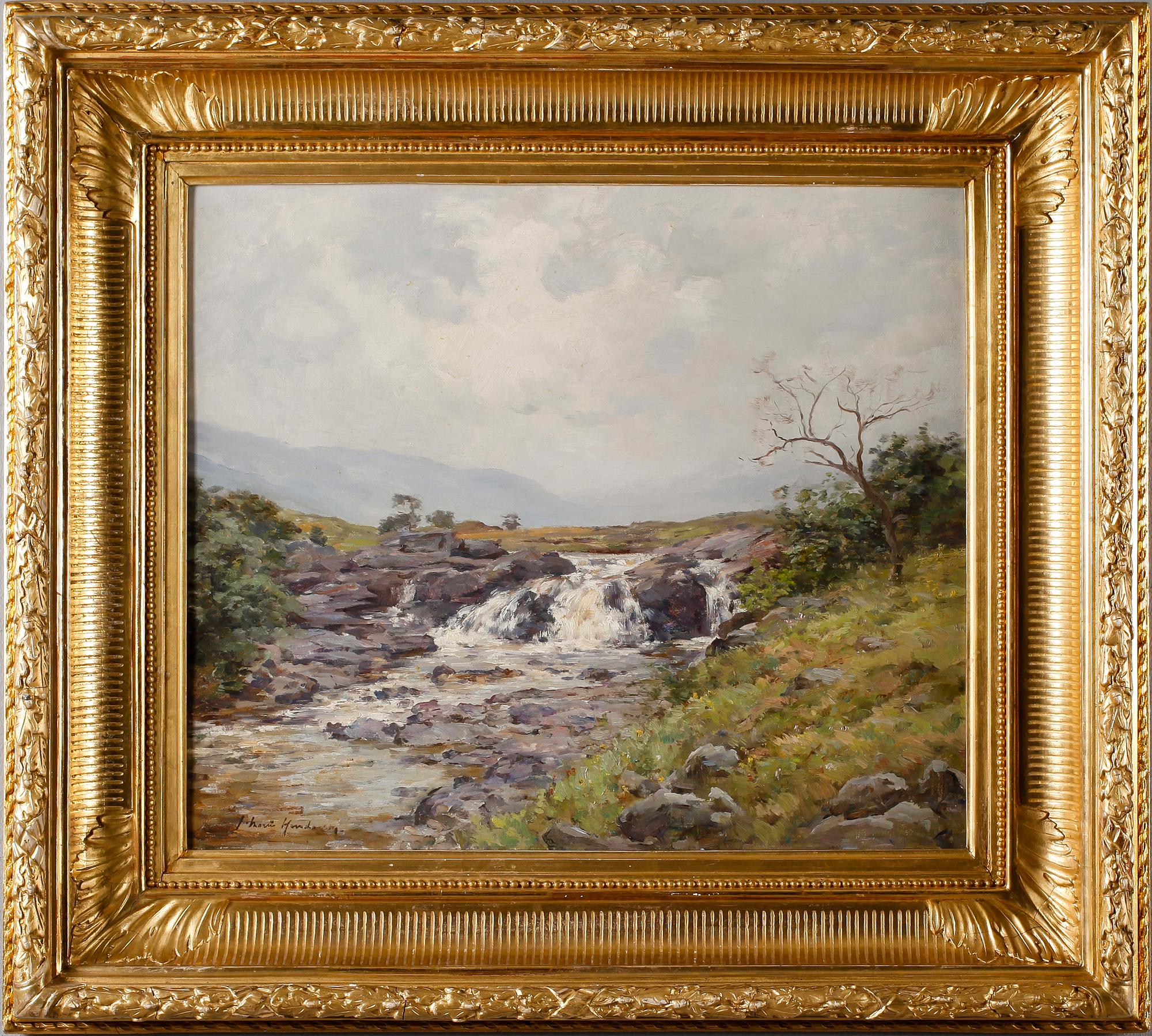 JOSEPH MORRIS HENDERSON, olja på duk, signerad.