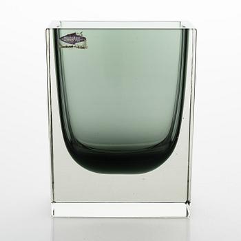 Kaj Franck, Galss vase model KF 262, signed K. Franck, Nuutajärvi Notsjö -62.