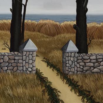 Linda Lysell, "Begravningsafton på Gotland".