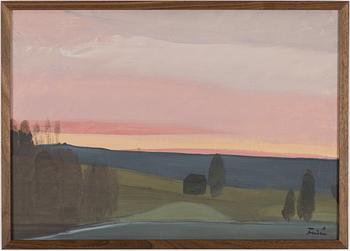 Vera Frisén, Twilight Landscape.