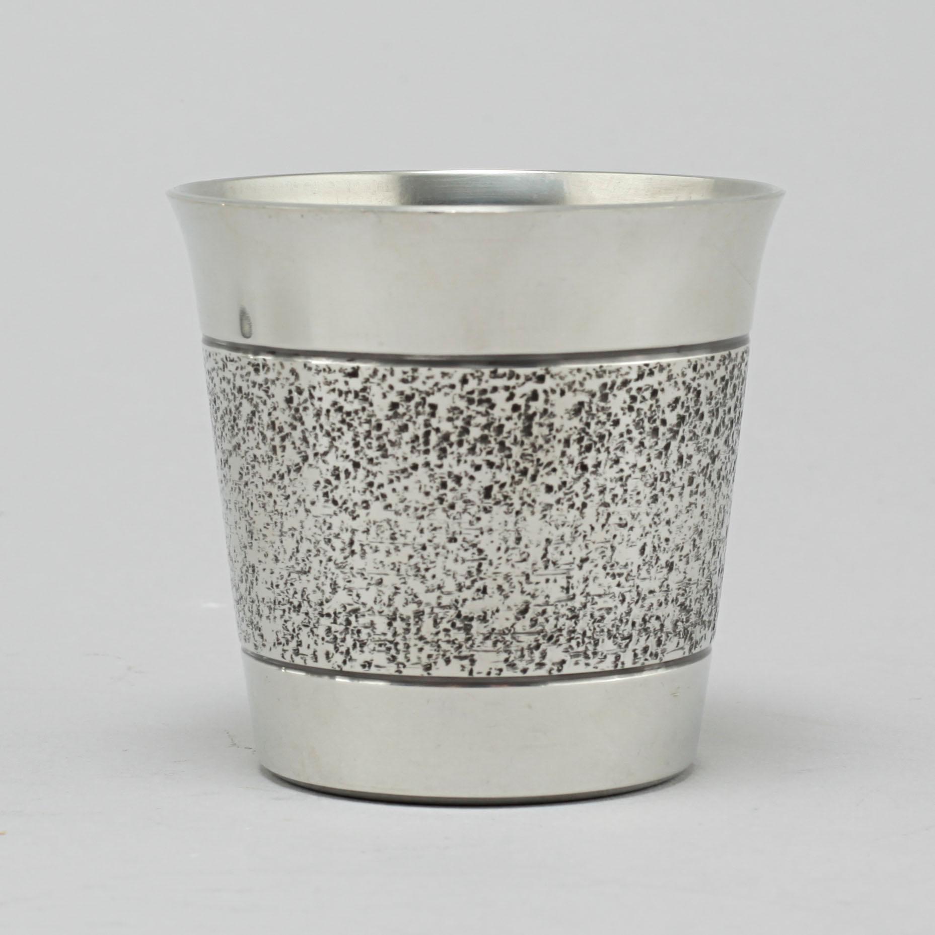 K-E PALMBERG, servisglas, 78 st, tenn, Alton, 1970/80-tal.