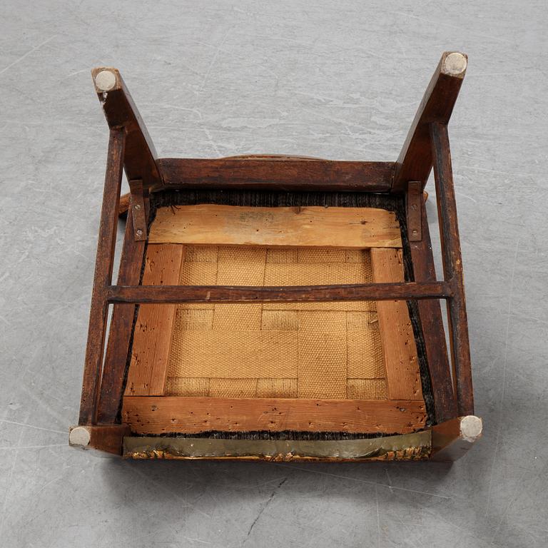 A pair of Danish chairs, first half of the 20th Century.