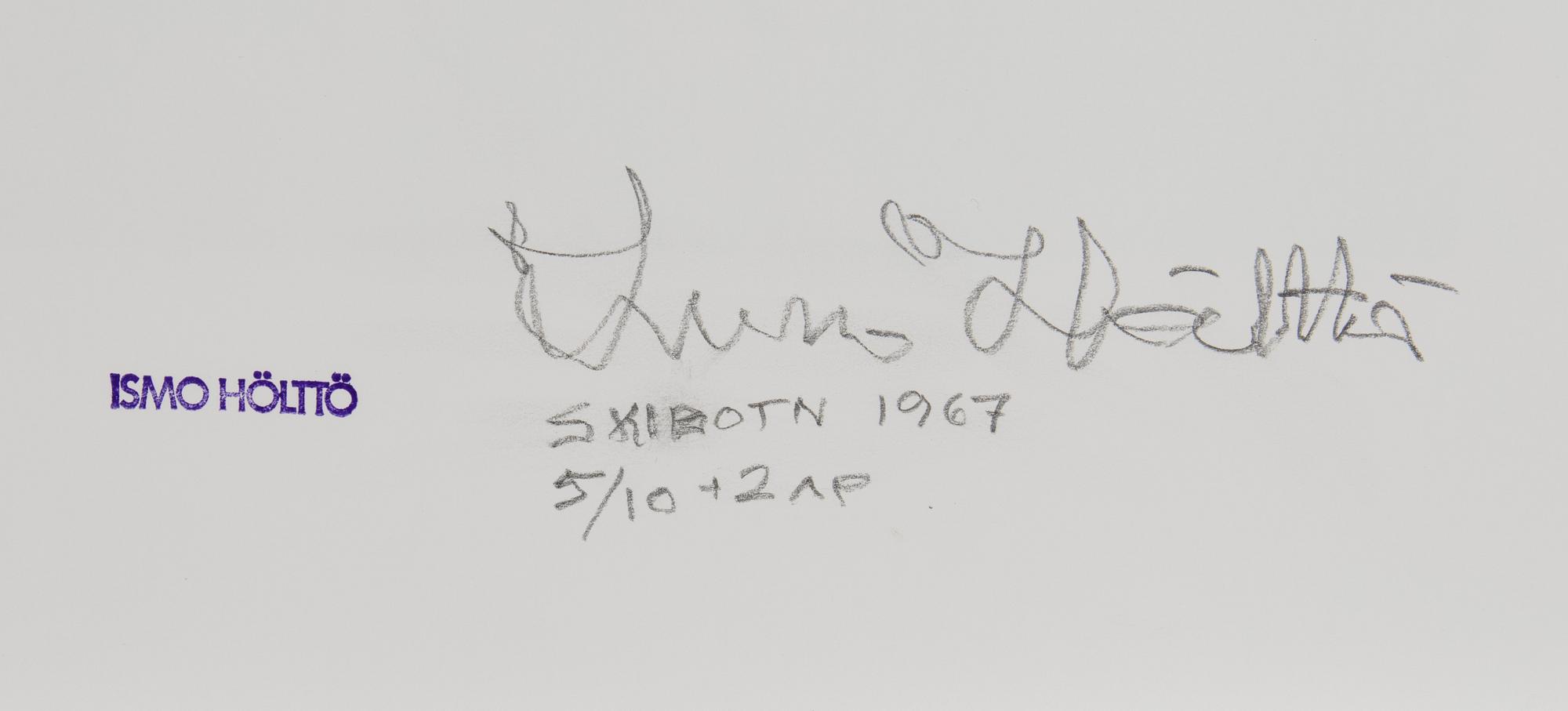 Ismo Hölttö, "Skibotn, Norge 1967".