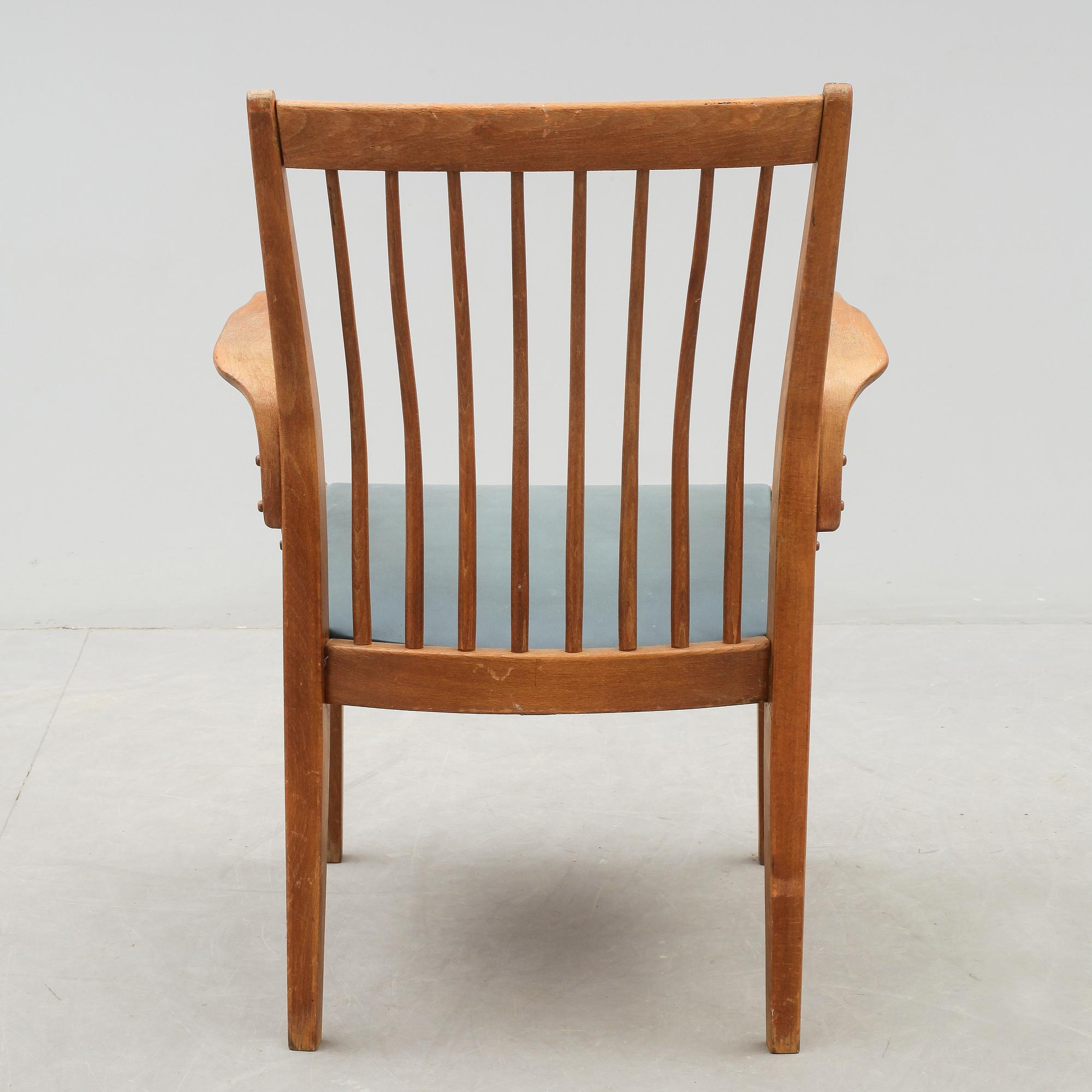 KARMSTOL, "Åkerblomstolen", 1900-talets mitt.