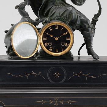 A Breveté table lamp, probably from the 19th century.