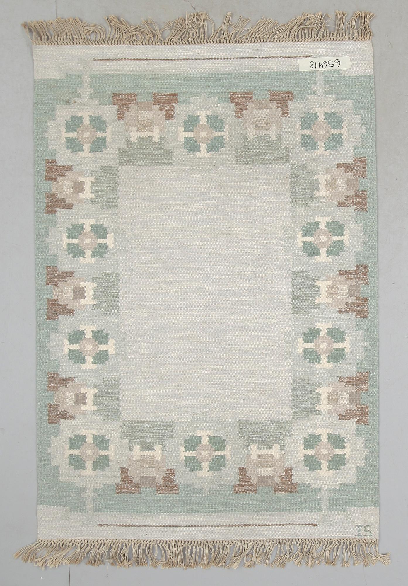 MATTA, rölakan, Ingegerd Silow, signerad IS. Ca 200 x 138 cm.