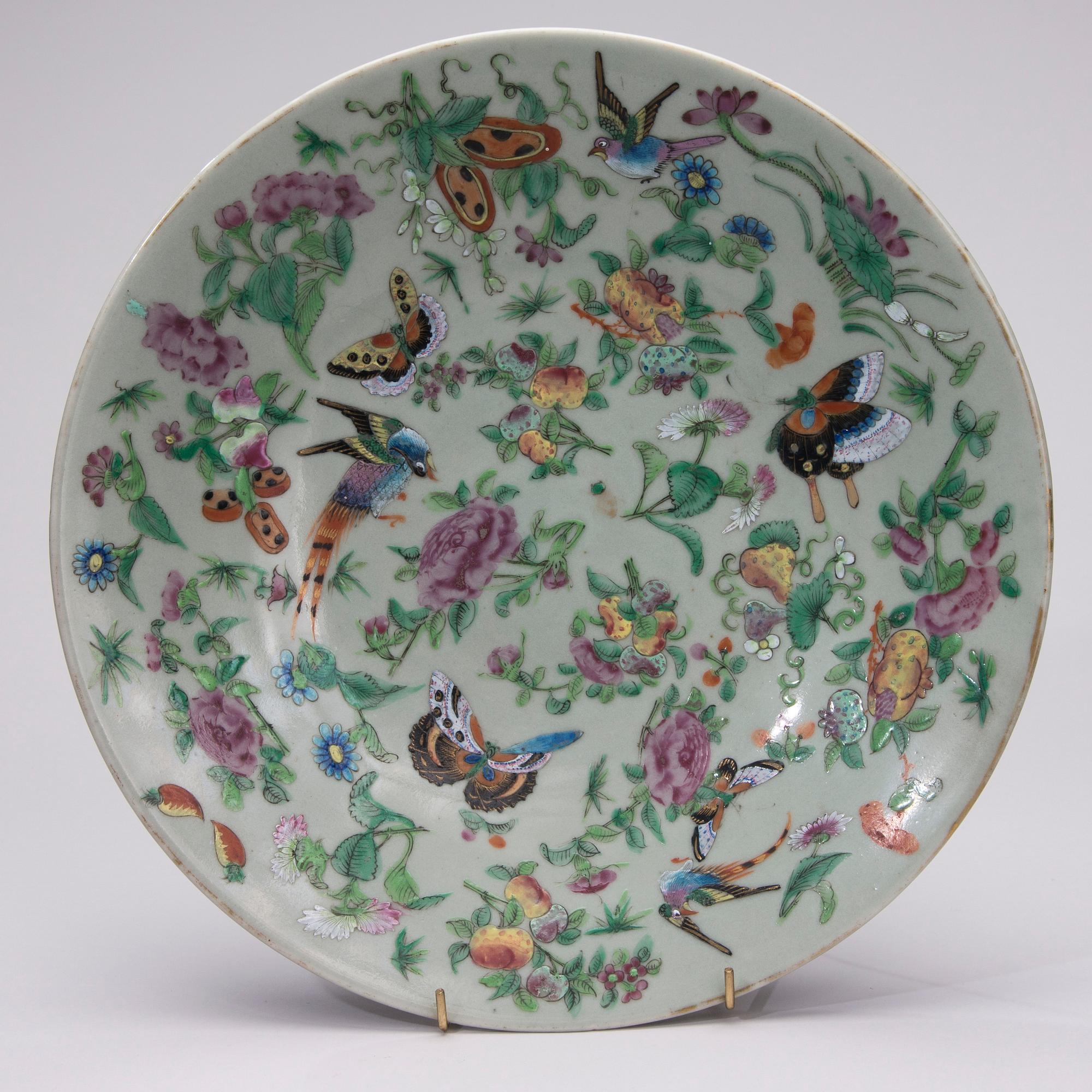 FAT, porslin, Kina 1800-talets första hälft.