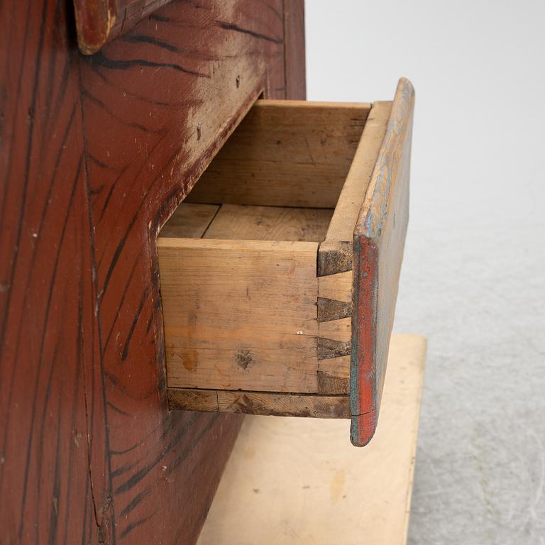 Skåp, allmoge, 1800-tal.