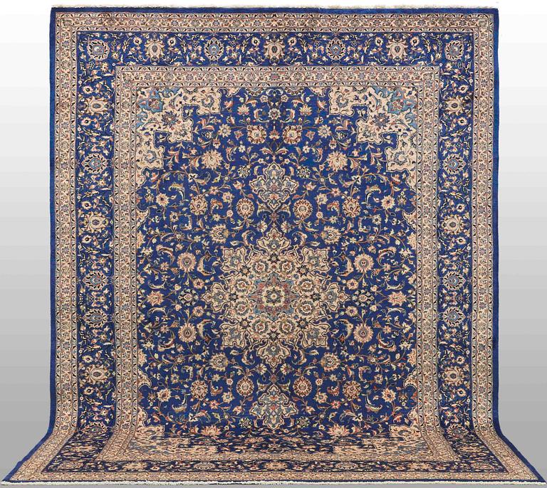 A carpet, Kashmar, ca 390 x 300 cm.