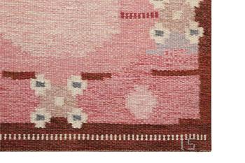 Ingegerd Silow, a flat weave runner carpet, signed IS, c. 355 x 85 cm.