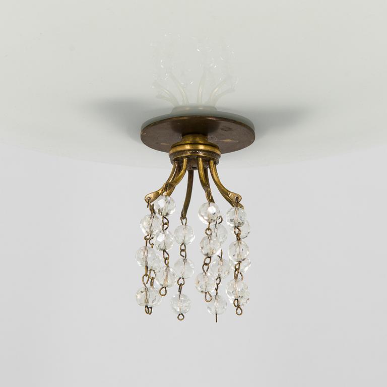 Lisa Johansson-Pape, A 1940's '1068'  chandelier for Stockmann Orno, Finland.