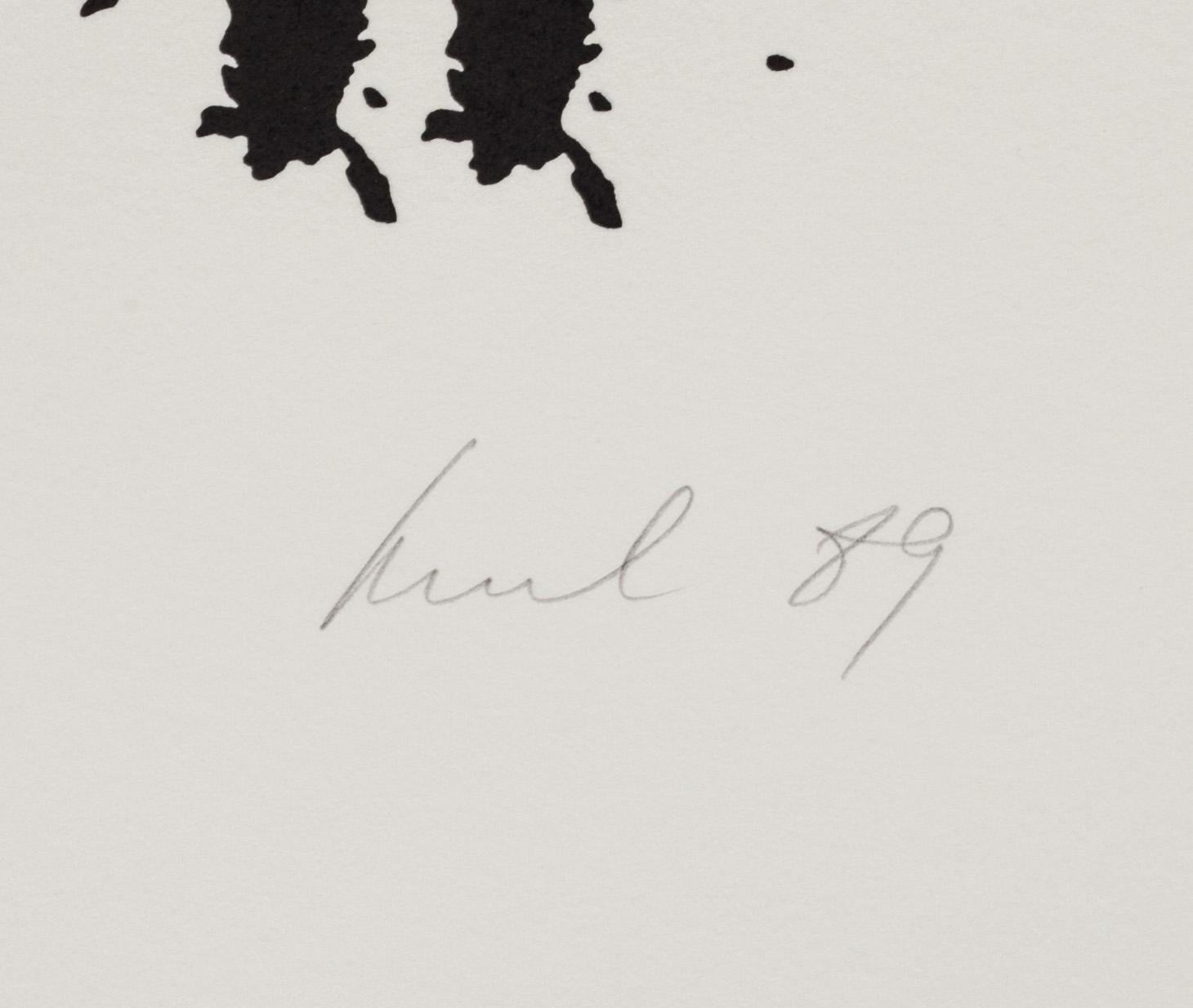 RAUL MEEL, färgserigrafi, signerad, numrerad XXXVI/XXXX och daterad- 89.