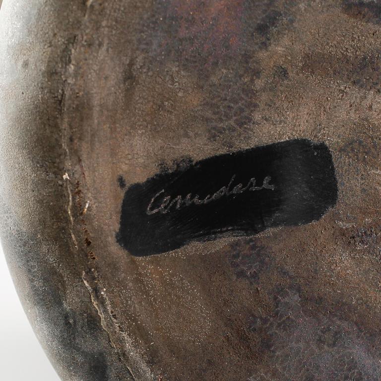 VAS, glas, otydligt signerad, 1900-tal.