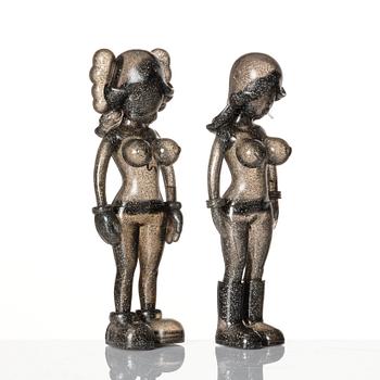 KAWS x REAS (Todd James), The Twins (Glitter Variant).