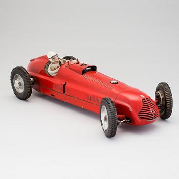 A gas powered tinplate Domo Maserati, Italy, ca 1948.