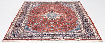 An Afshar carpet approx. 288 x 205 cm.