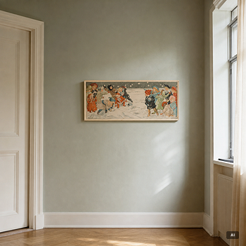 Jenny Nyström, "Barnataflor II", early 20th century.