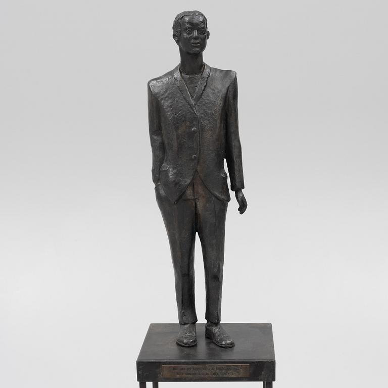 Jonas Högström, 'Tur att ni kon så att jag slapp stå här ensam i min fula kostym'.