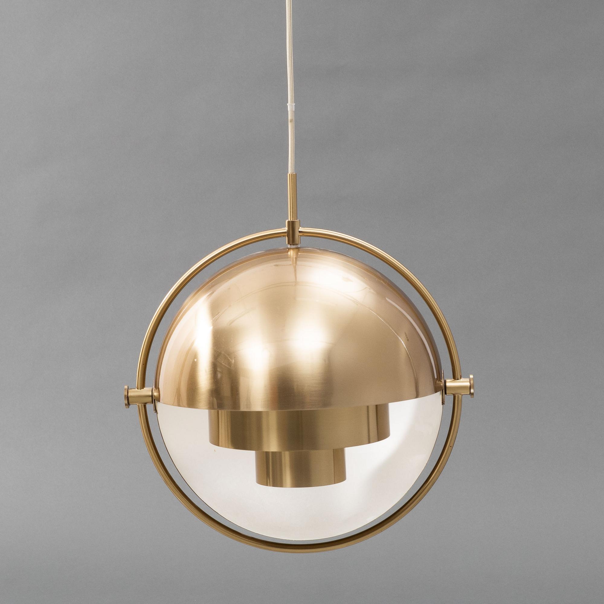 Louis Weisdorf, taklampa, "Multi-Lite Pendel", Gubi.