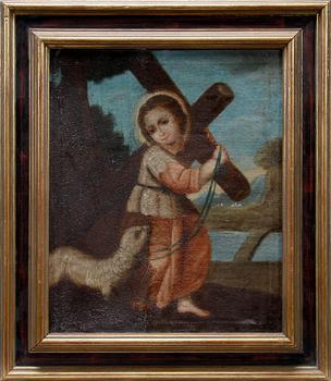 OKÄND KONSTNÄR, olja på duk, 1700-tal.