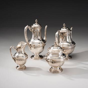 COFFEE SET, 4 PIECES.