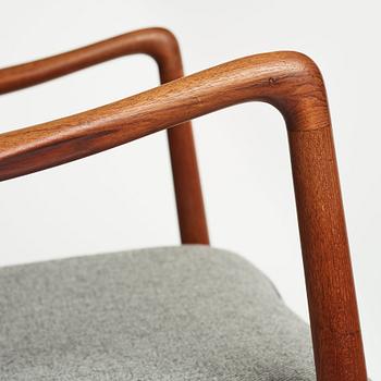 Finn Juhl, a "Bo59" teak easy chair, Bovirke Denmark, 1950-60's.