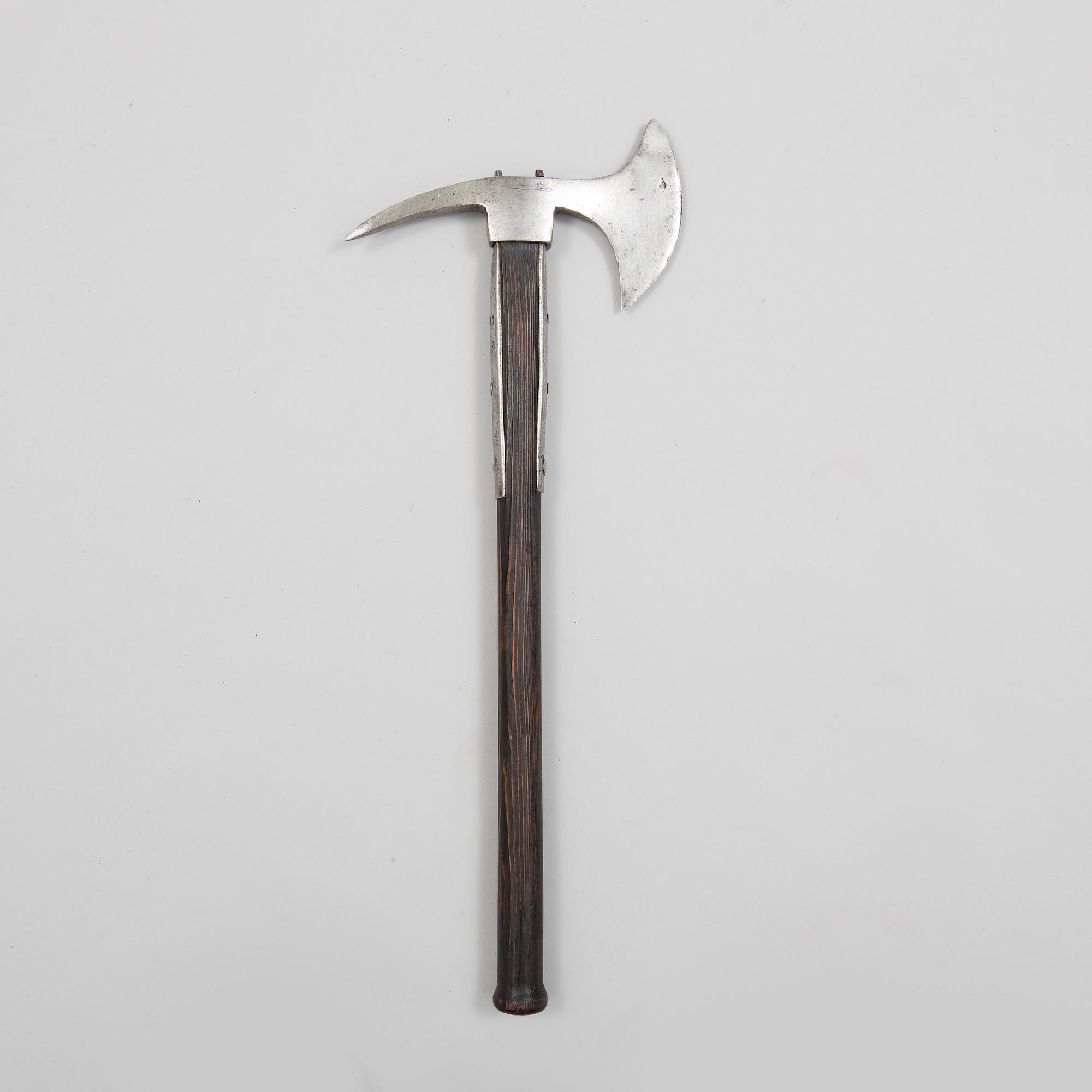 A Swedish Royal military Boarding Axe model 1780 from the Swedish Navy.