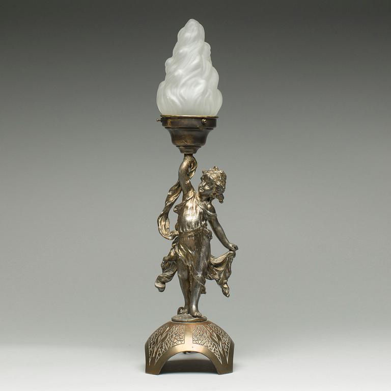 BORDSLAMPA, jugend, 1900-talets första del.