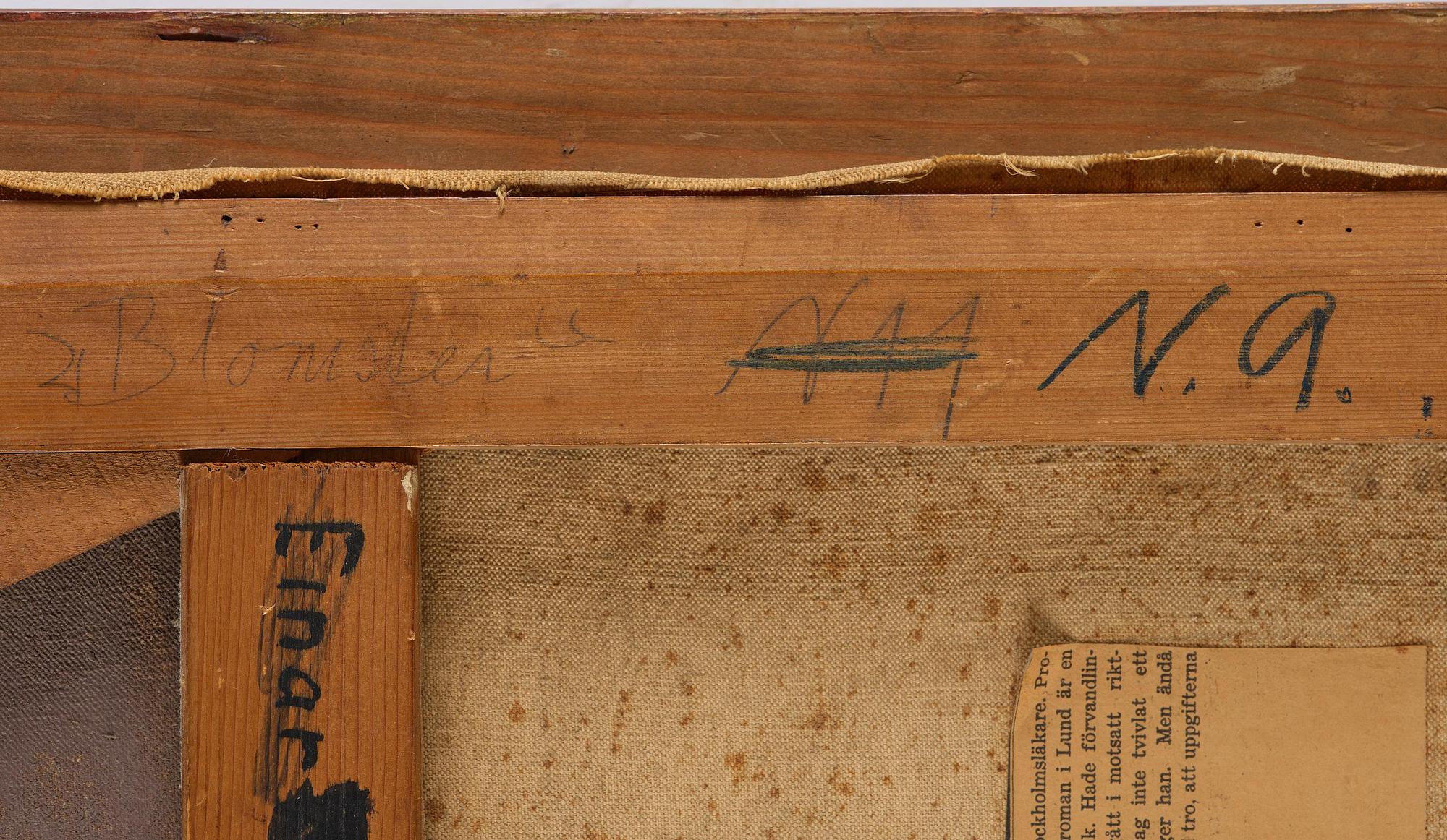 Lili Elbe, Still life with flowers.