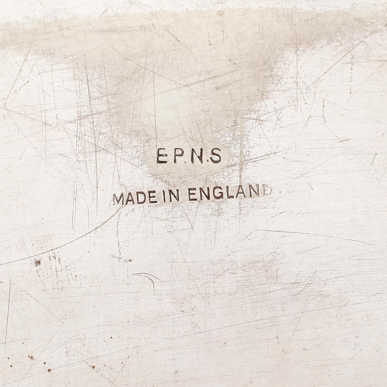 KAROTTER, 2 st, pläter, England, tidigt 1900-tal.