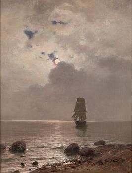 Eugen Taube, Laiva auringonlaskussa.