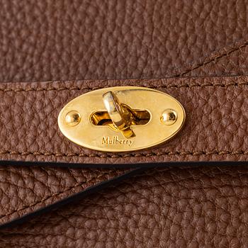 Mulberry, A cognac leather bag, "Small zipped Bayswater".