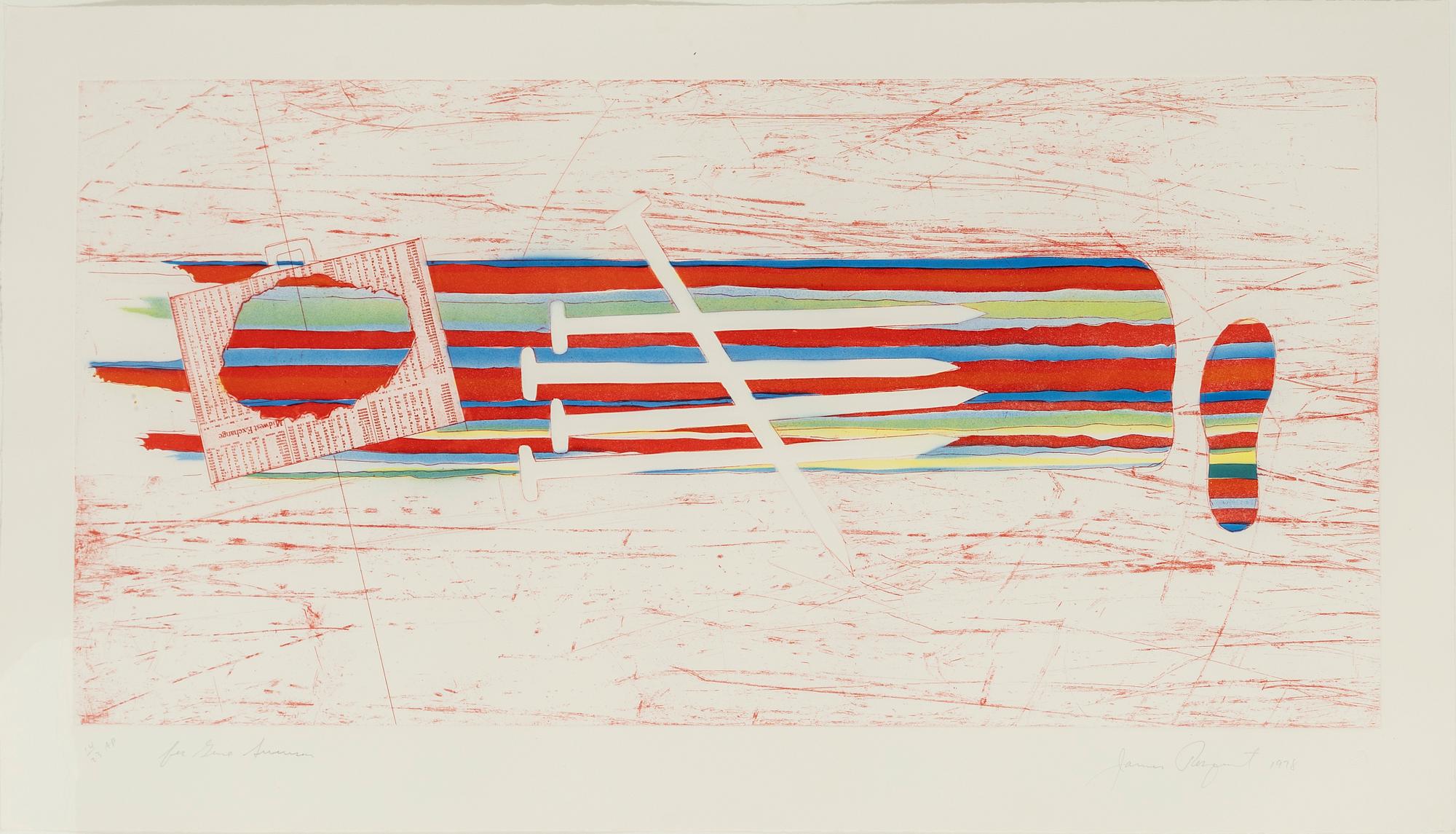 James Rosenquist, "For Gene Swenson".