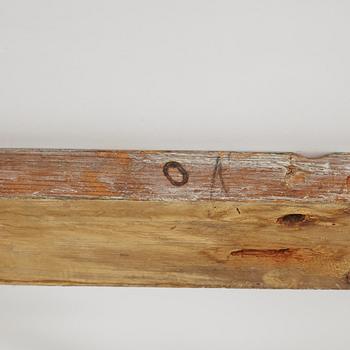 Konsolbord, ett par, rokoko, troligtvis Tyskland, 1700-tal.