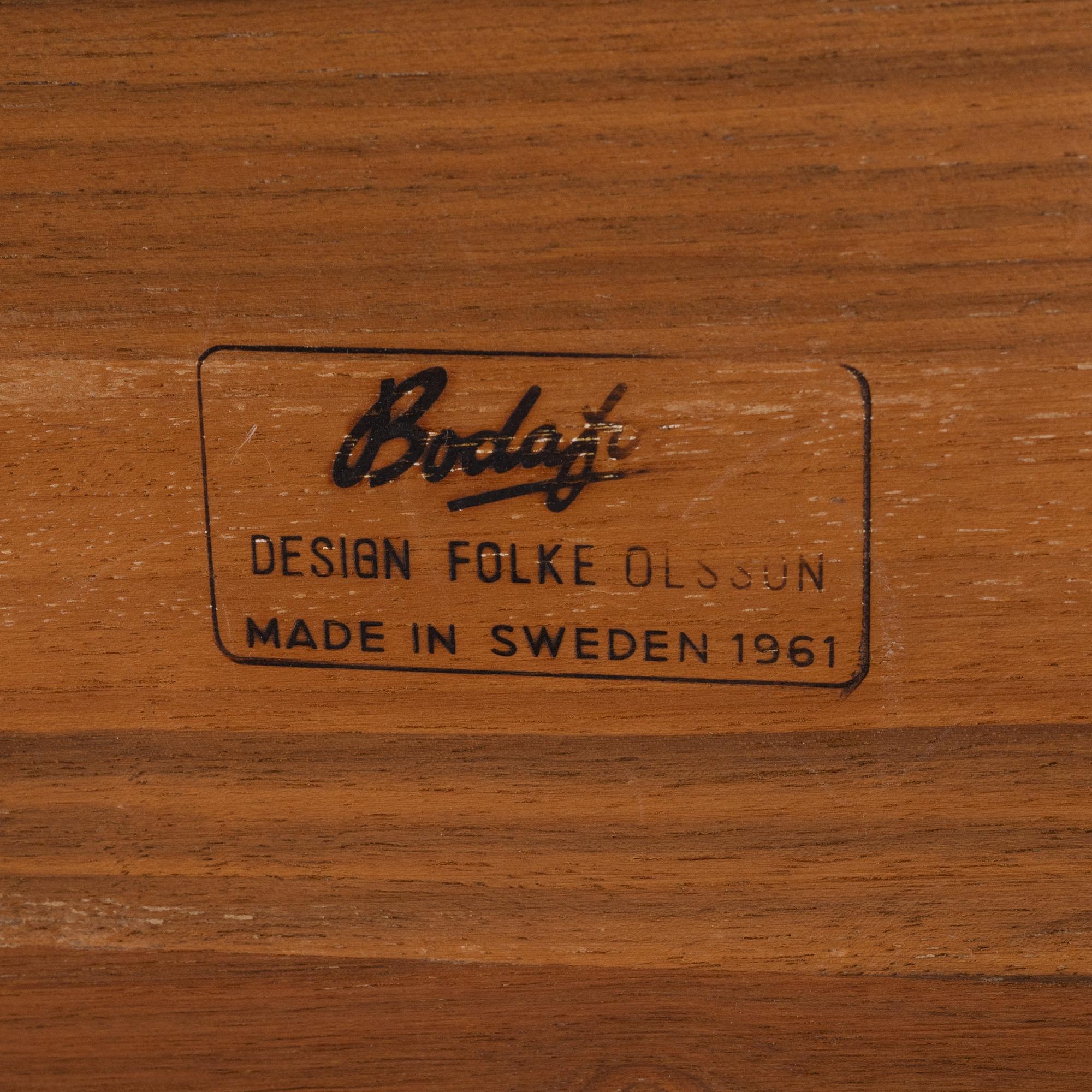Folke Ohlsson, a coffee table, Bodafors, 1961.