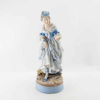 Figure Rudolstadt early 1900s Parian.