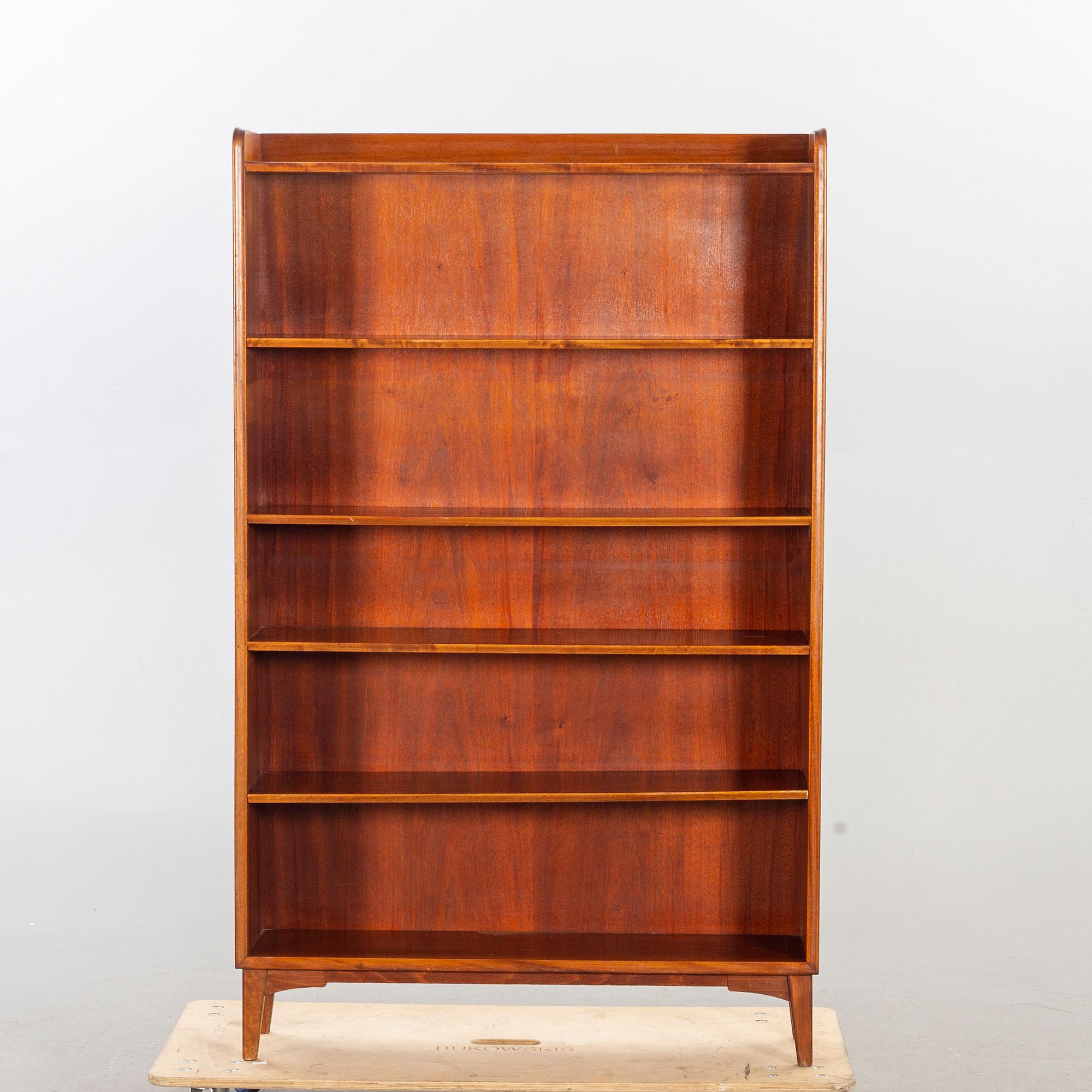 A mid 20th century book shelf.