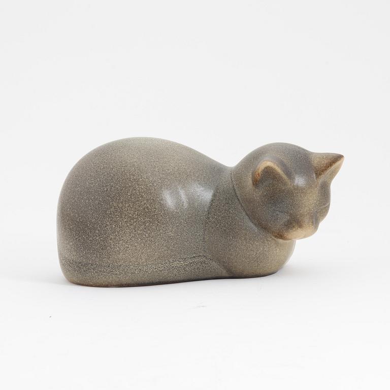 Lisa Larson, skulptur, stengods, "Moses", K-Studion, signerad.