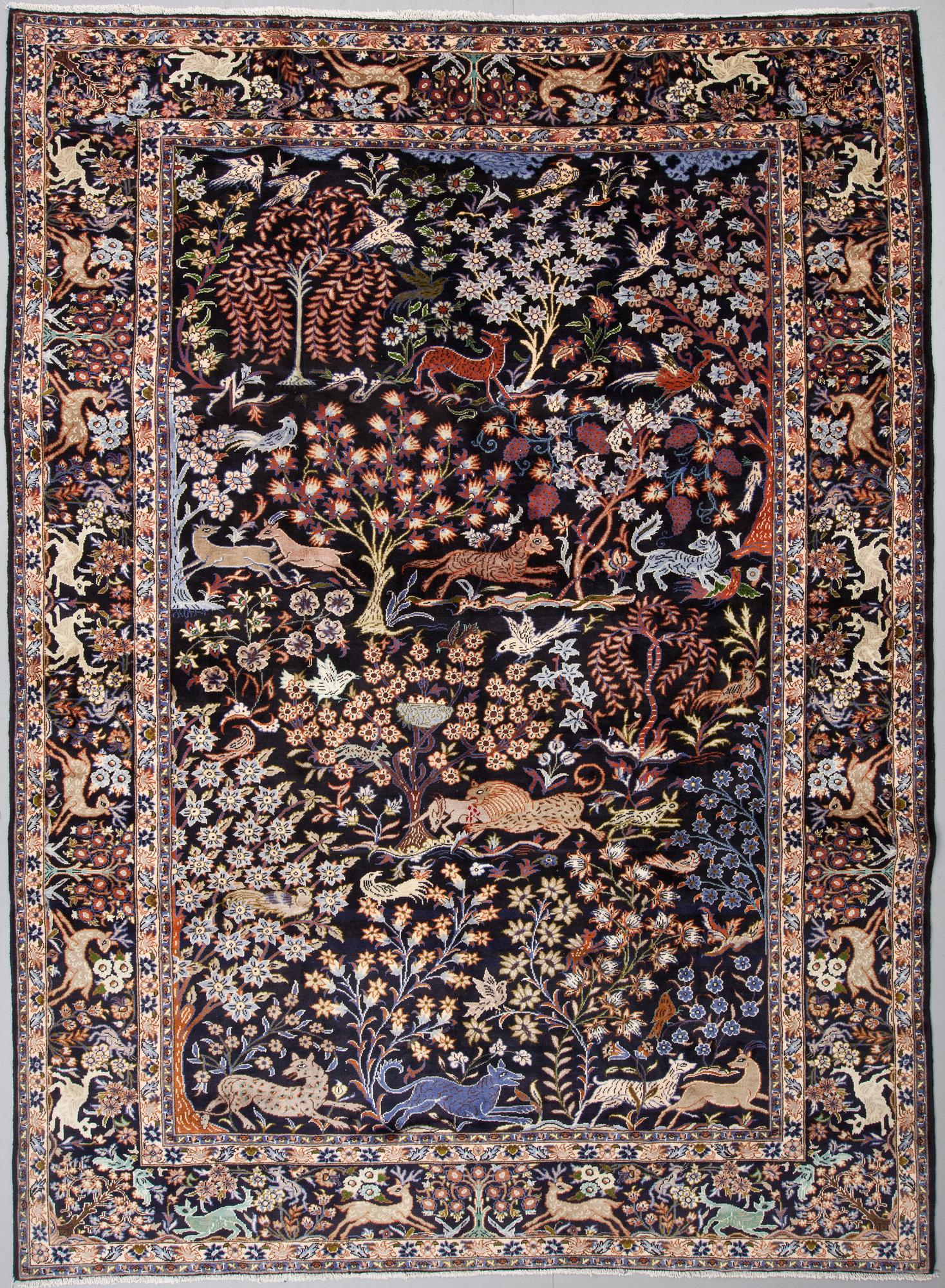 MATTA, old, Isfahan, figural, ca 370x270.