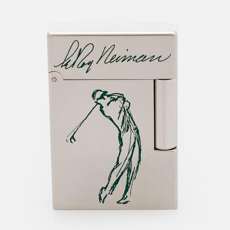 S.T.Dupont, LeRoy Neiman, tändare, limited edition, "Golf", 2003.