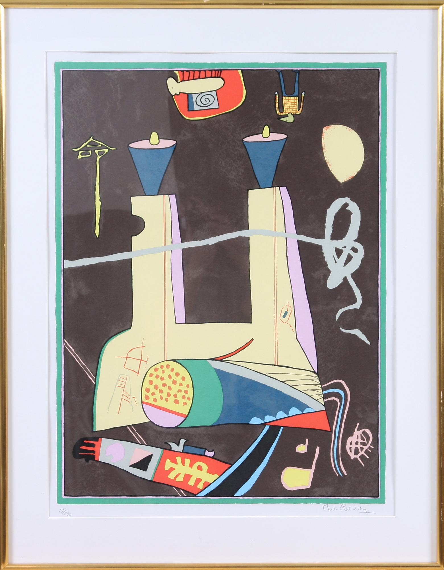 MARTIN BRADLEY, litografi, sign o numr 19/200.