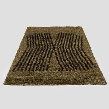 Ritva Lehikoski, matto / ryijy, Neovius ja Solo, noin 242 x 145 cm.