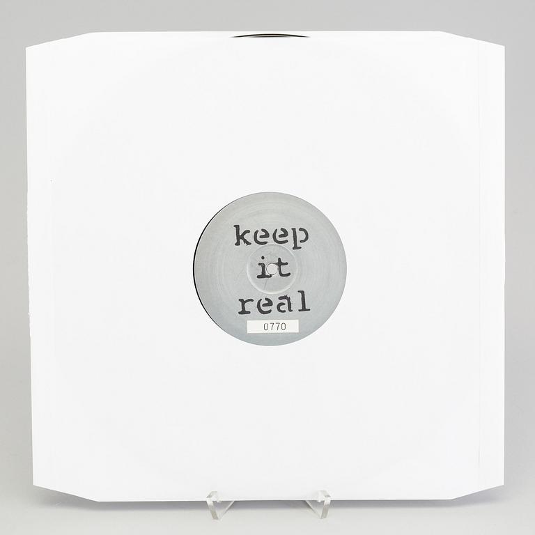 BANKSY, multipel, skivomslag, 12" EP, DJDM, Danger Mouse, released 2008. Numrerad 0770 / 1000.