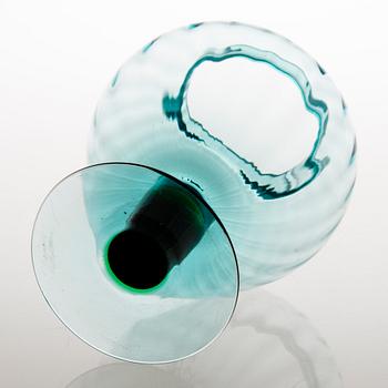 KERTTU NURMINEN, art glass, Lampi-series, Pro Arte 1993, signed K. Nurminen, Nuutajärvi.